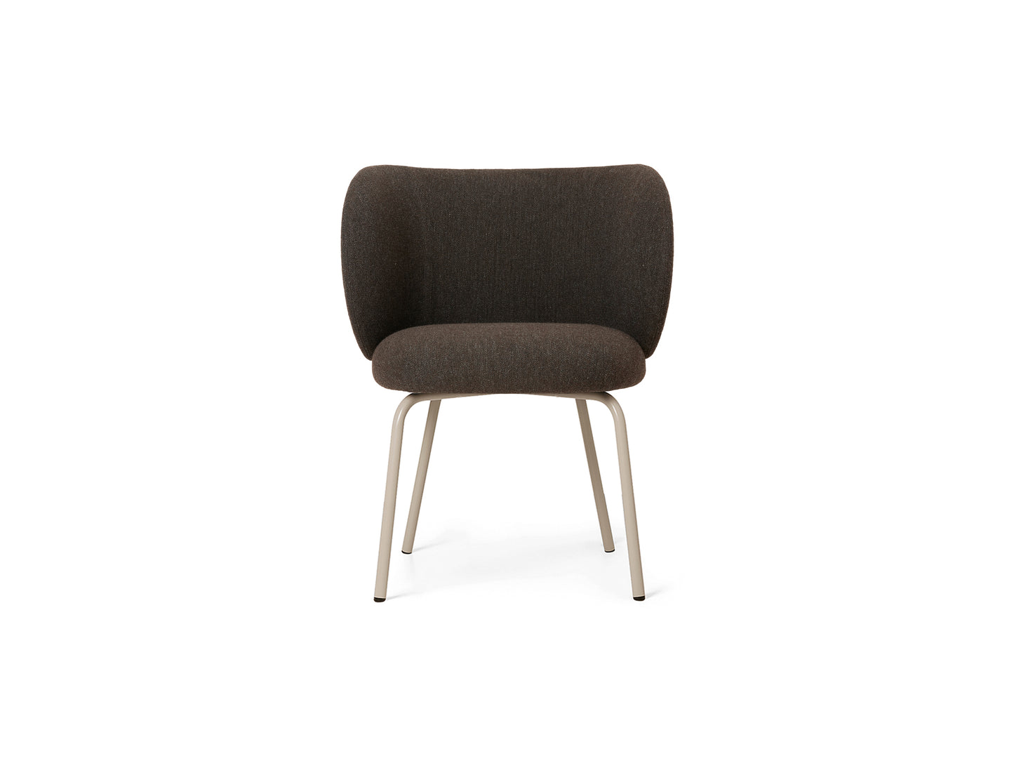 Rico Dining Chair - Fixed Base by Ferm Living - Hallingdal 65 376 / Cashmere Base