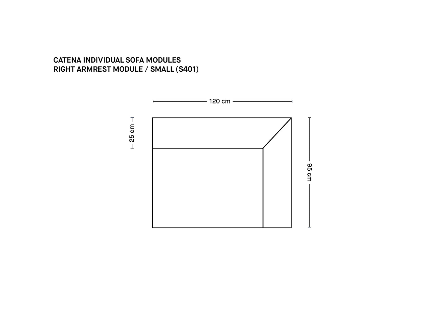 Catena Individual Sofa Modules