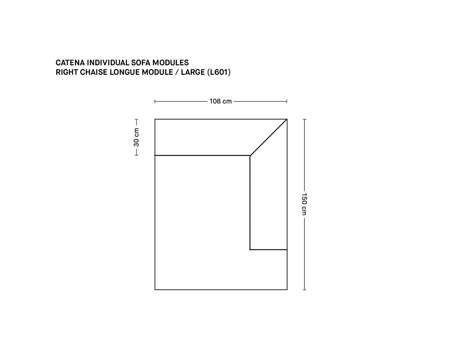 Catena Individual Sofa Modules