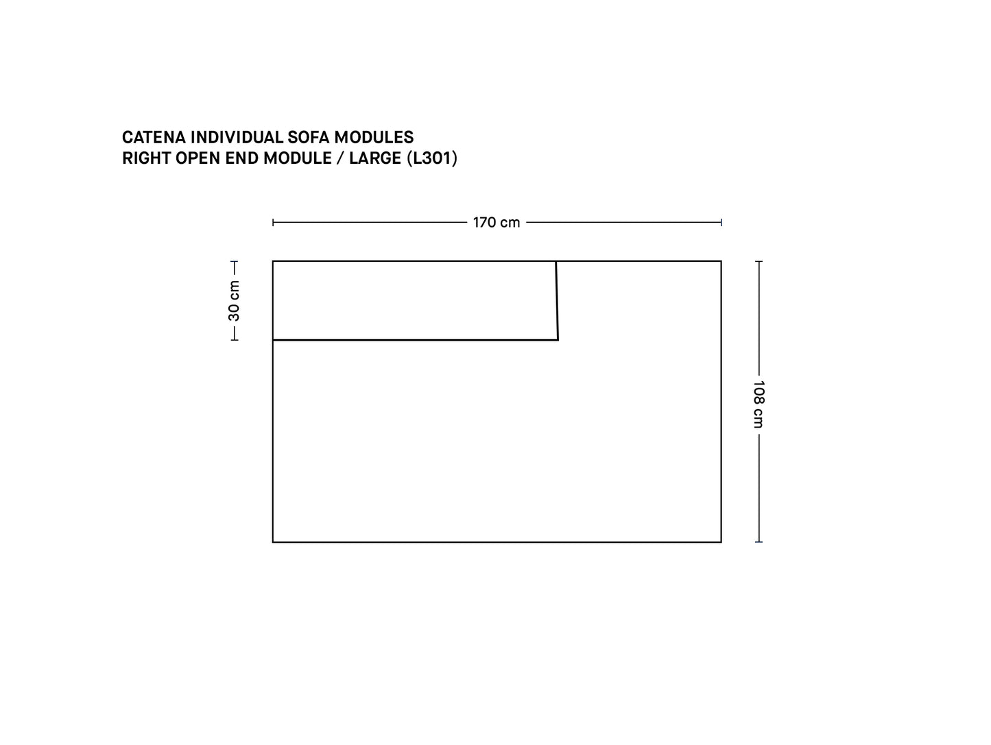 Catena Individual Sofa Modules