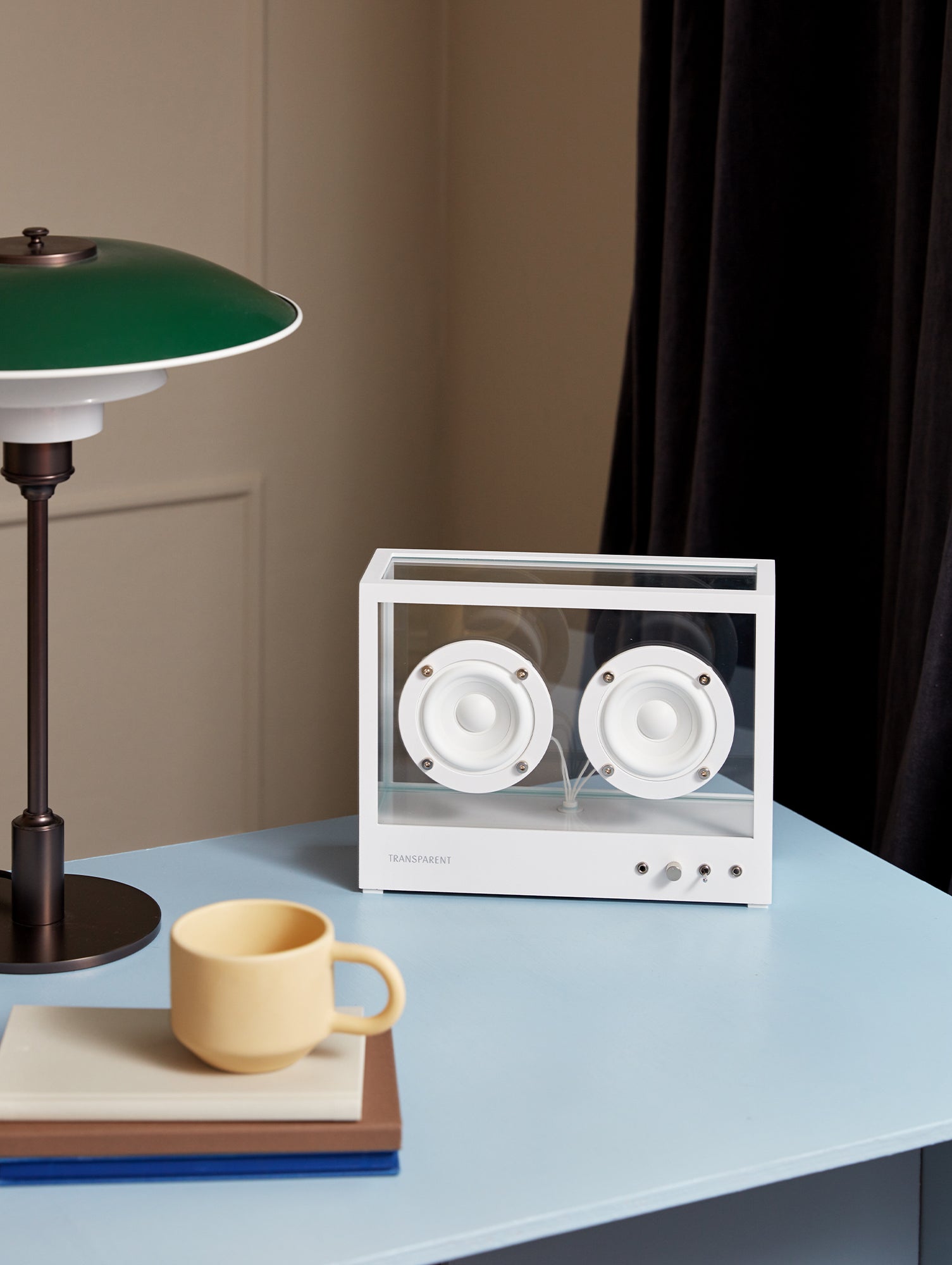 Small Transparent Speaker by Transparent – Really Well Made