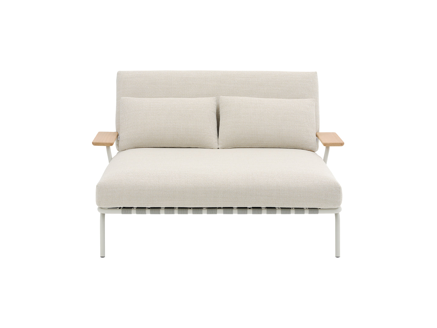 Settle Lounge Bed by Muuto - Grey Frame / Laze 01