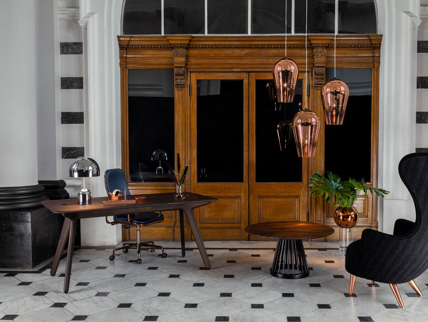 Bell Table Lamp by Tom Dixon - Silver