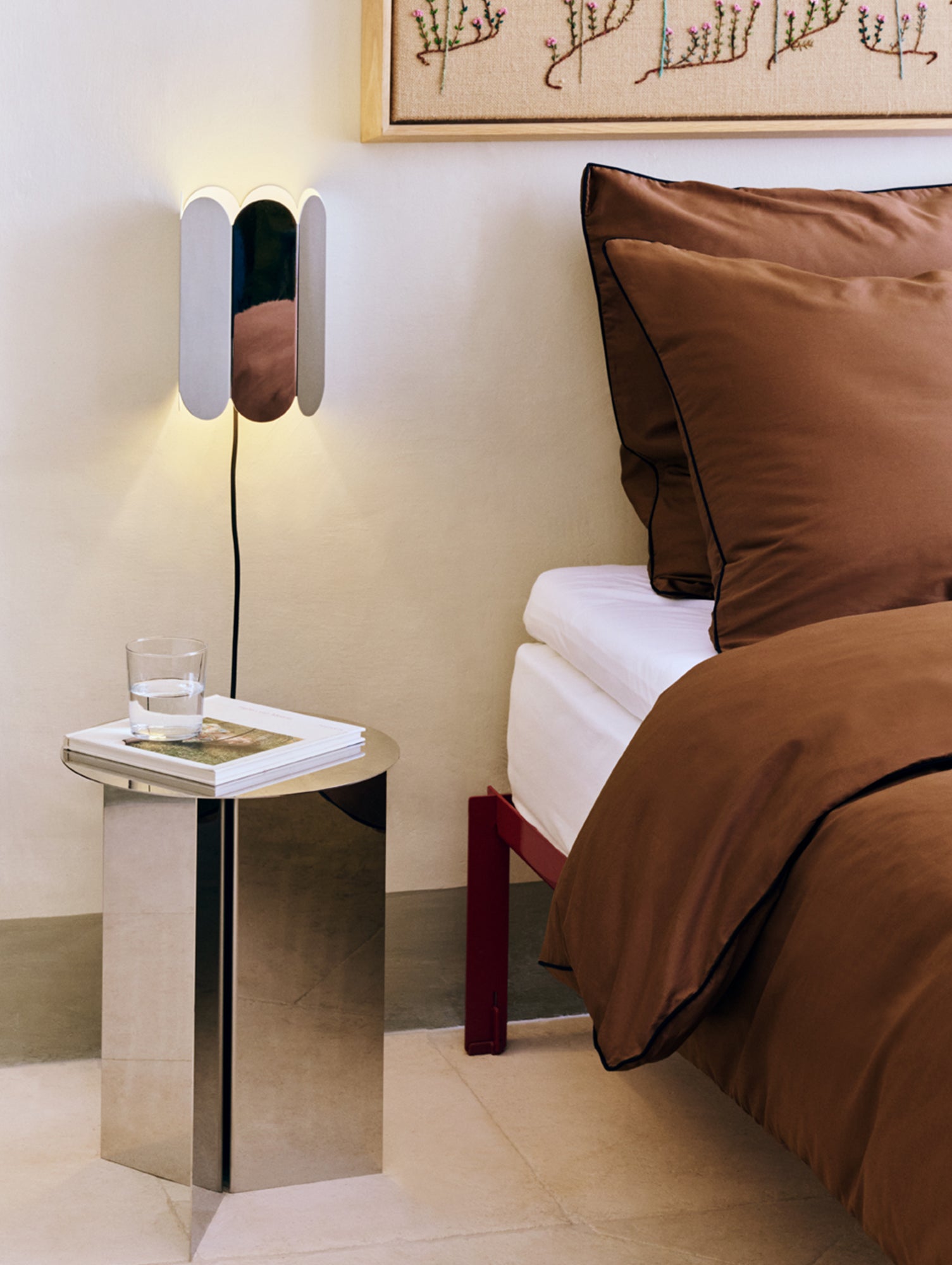 Connect Bed by HAY - Marron Red