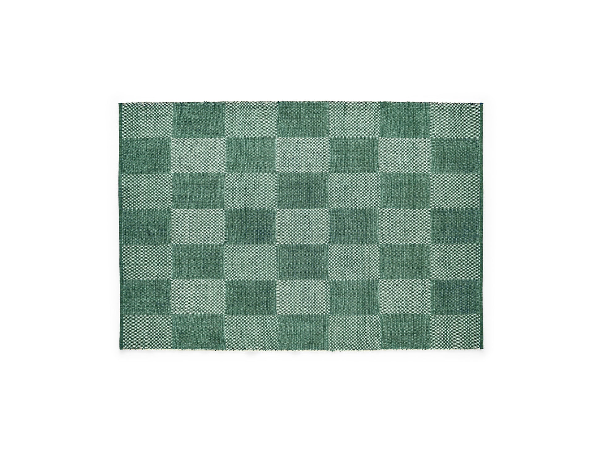 Check Rug by HAY - 140x200 / Green