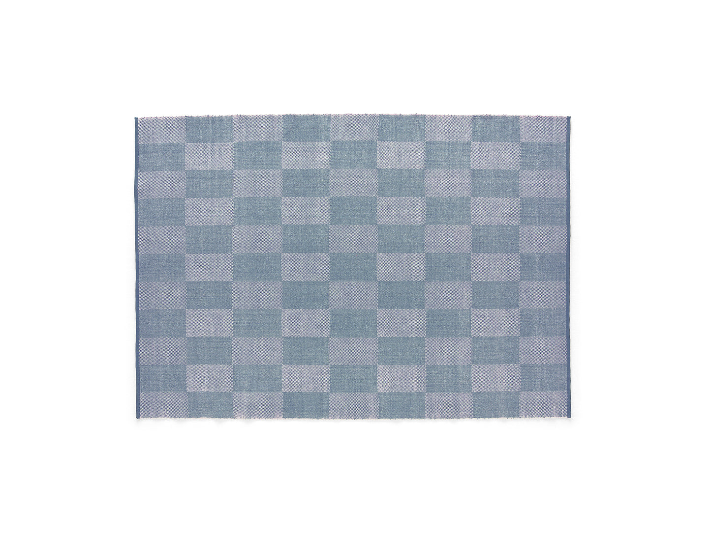 Check Rug by HAY - 170x240 / Light Blue