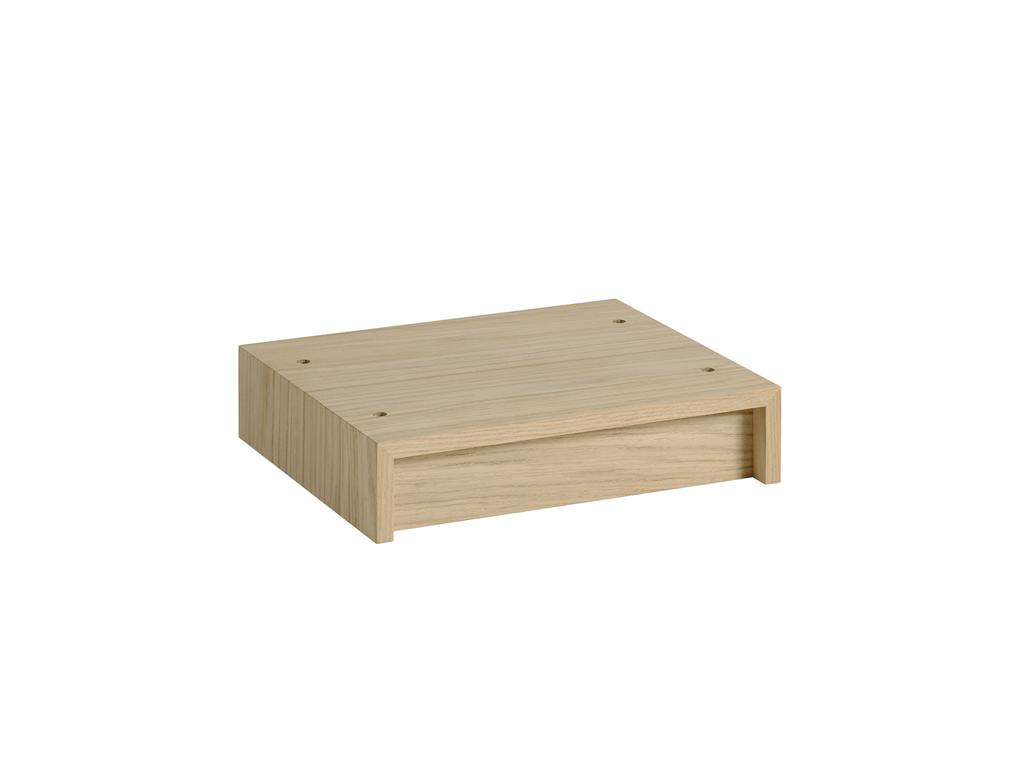 Stacked Shelf System 2.0 by Muuto - Plinth (43.6 x 35 cm) / Oak