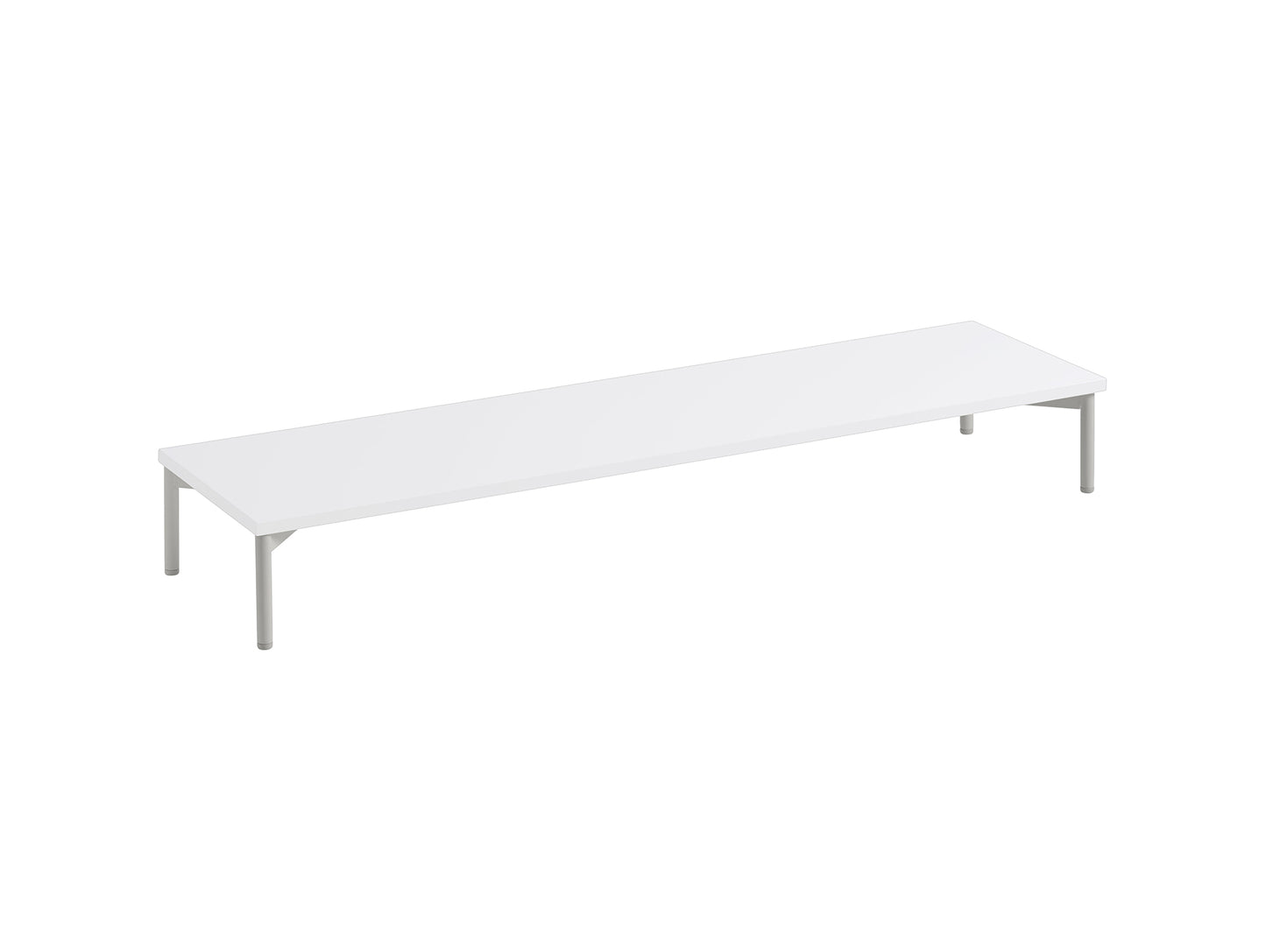 Stacked Shelf System 2.0 by Muuto - Podium (130.8 x 35 cm) / White