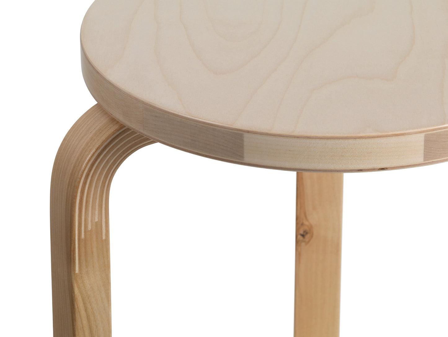 Alvar Aalto Stool 60 by Artek - Wild Birch