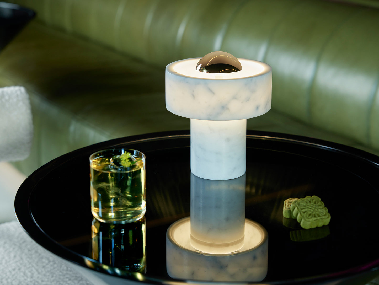 Stone LED Portable Lamp by Tom Dixon