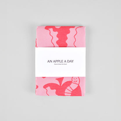 An Apple A Day Tea Towel by Wrap