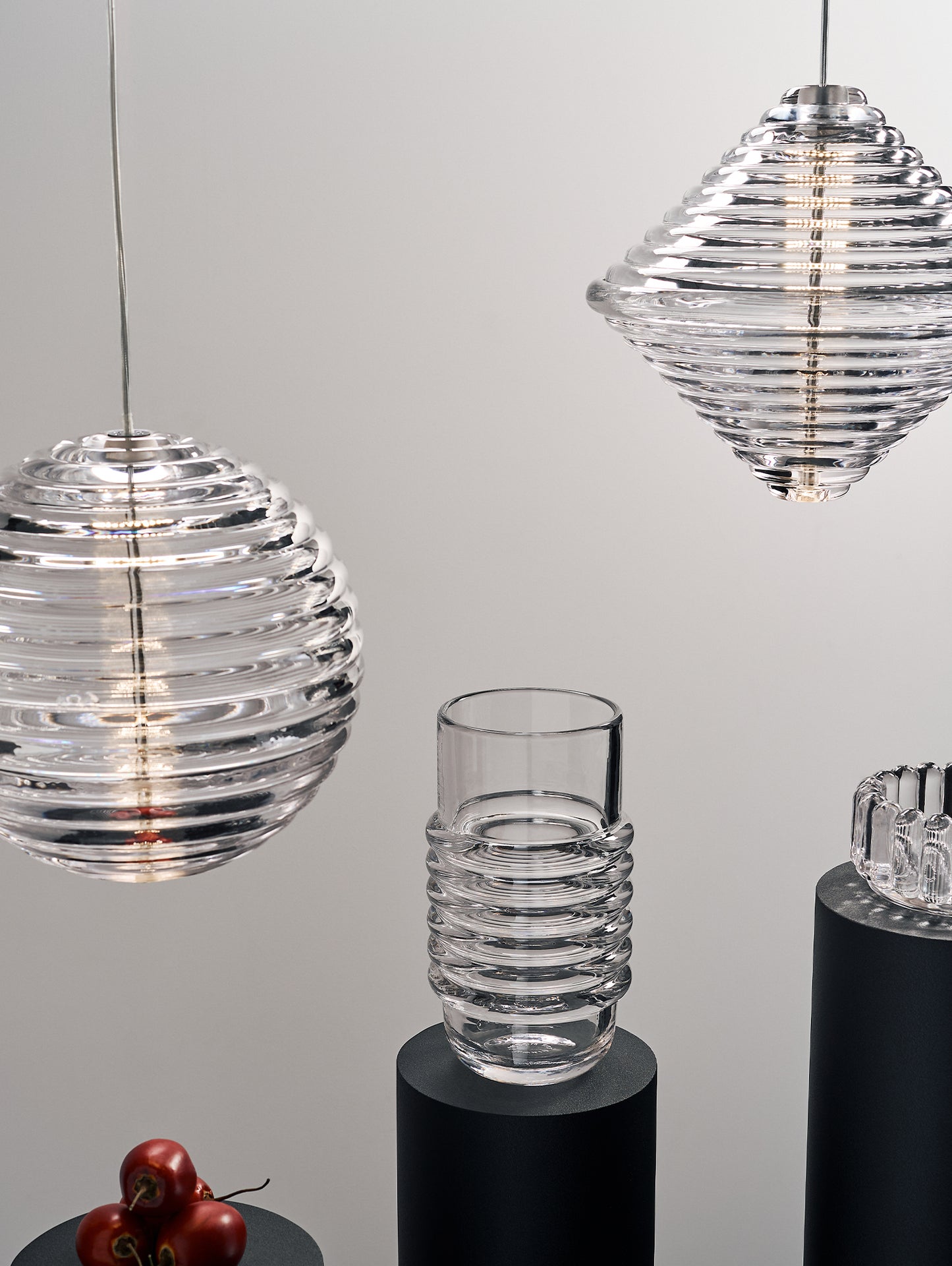 Press Sphere LED Pendant Light by Tom Dixon