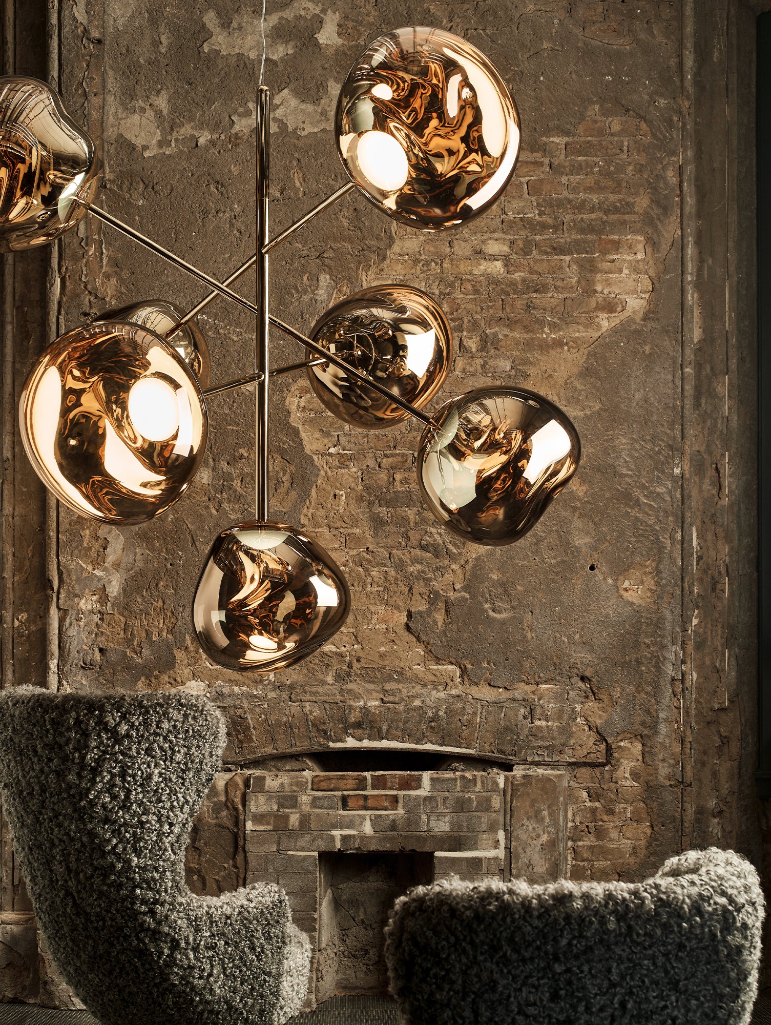 Melt LED Chandelier by Tom Dixon