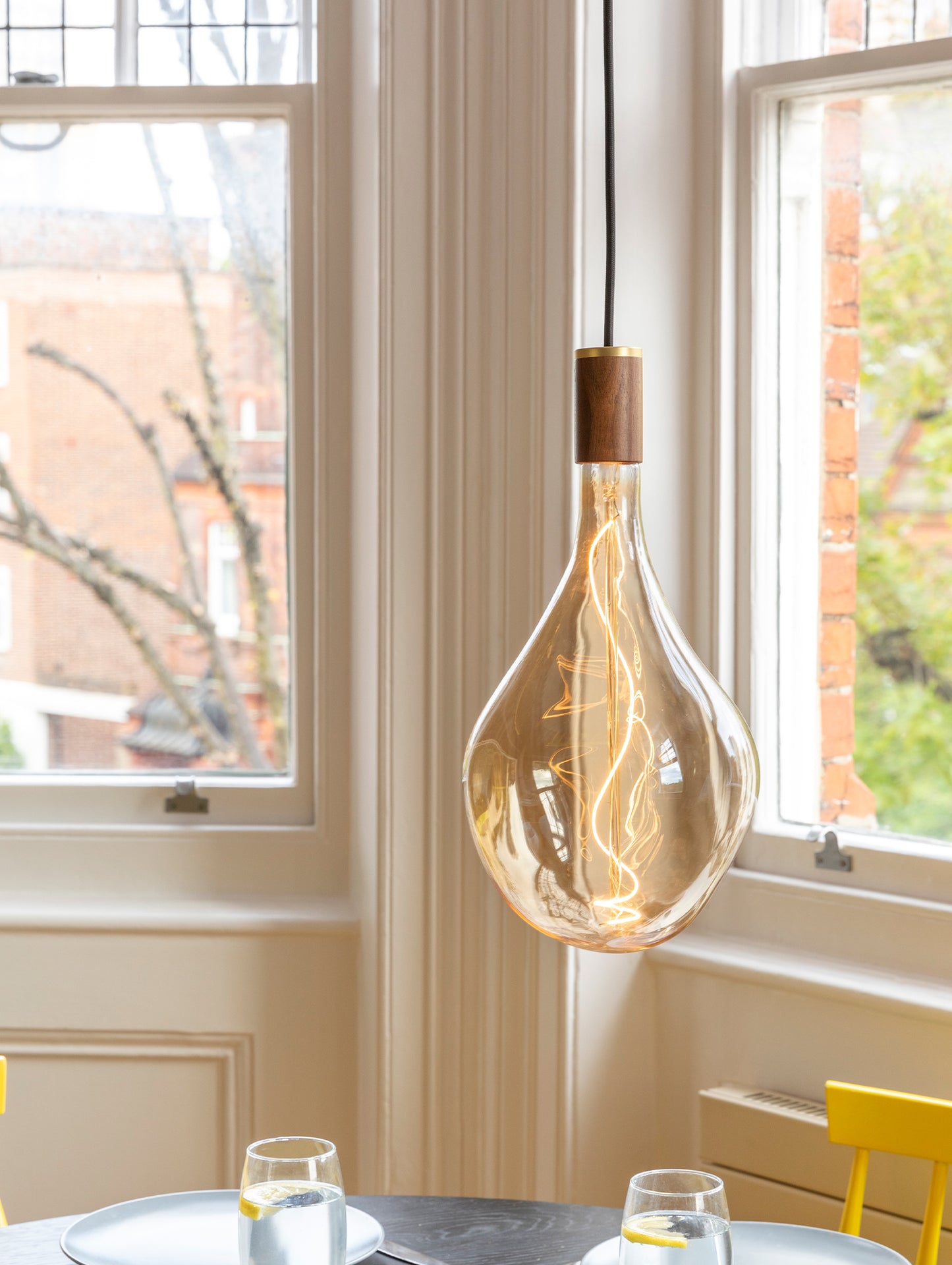 Walnut Knuckle Pendant by Tala