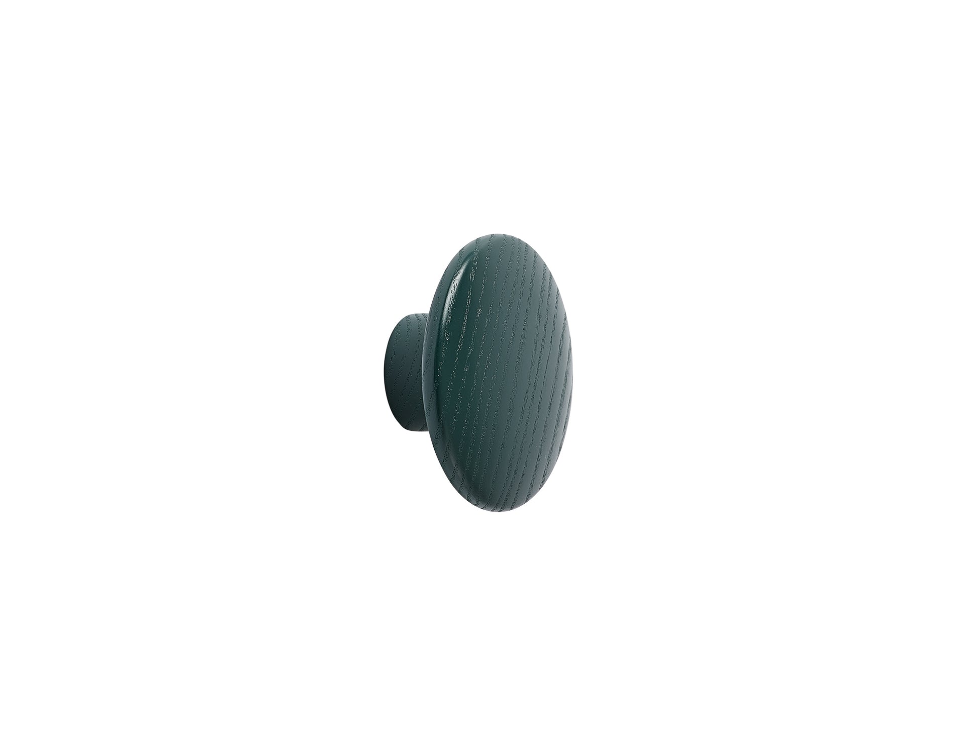 The Dots Coat Hooks by Muuto - X-small / Dark Green