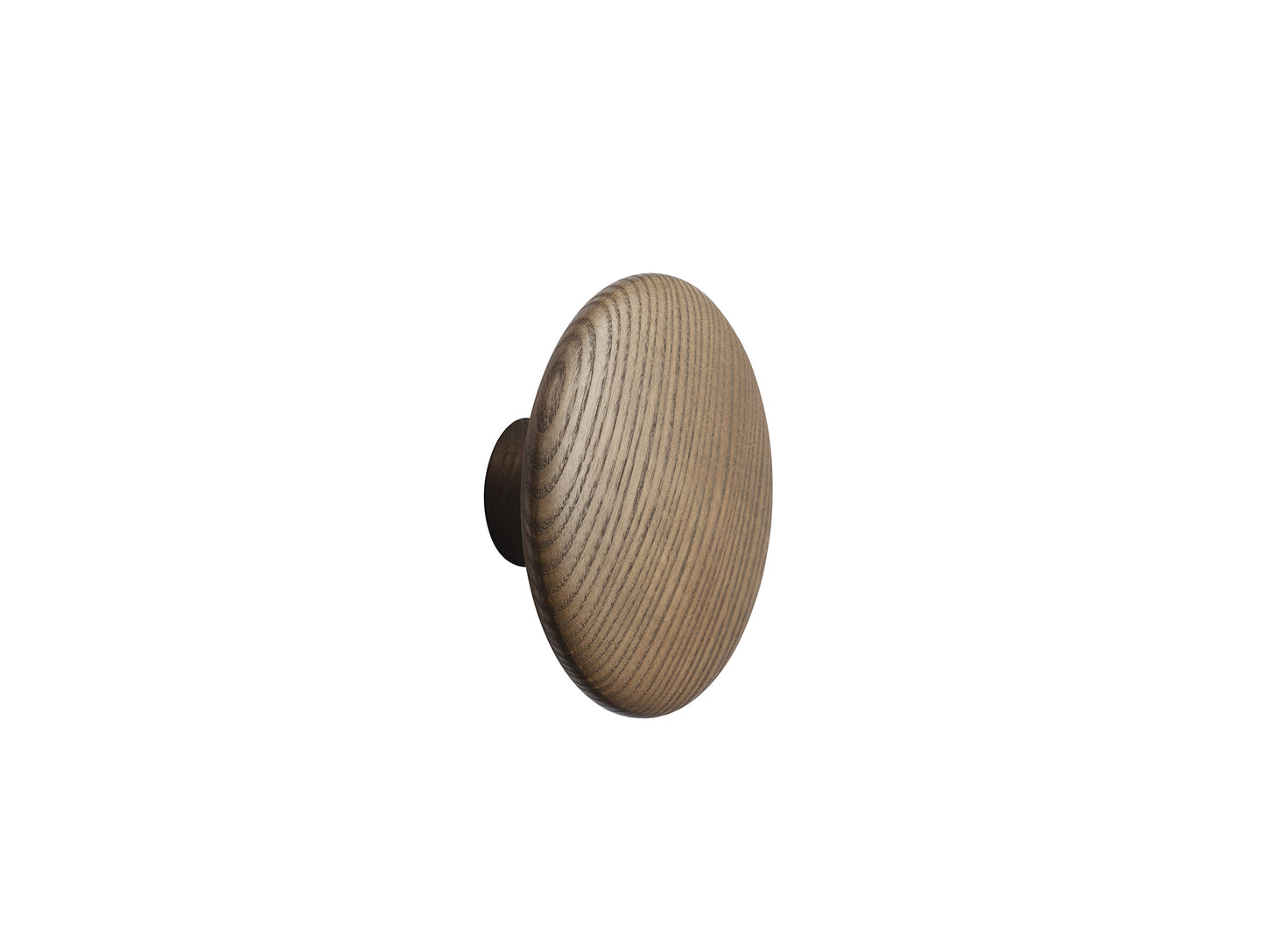 The Dots Coat Hooks by Muuto - Medium / Dark Brown Stained Ash