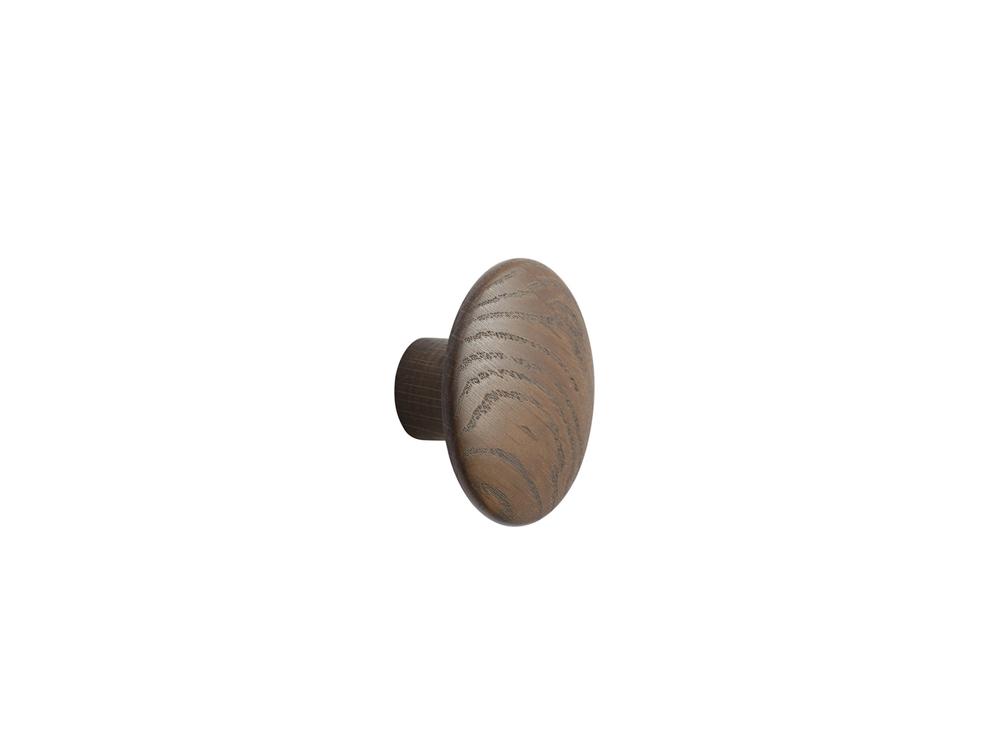 The Dots Coat Hooks by Muuto - Small / Dark Brown Stained Ash