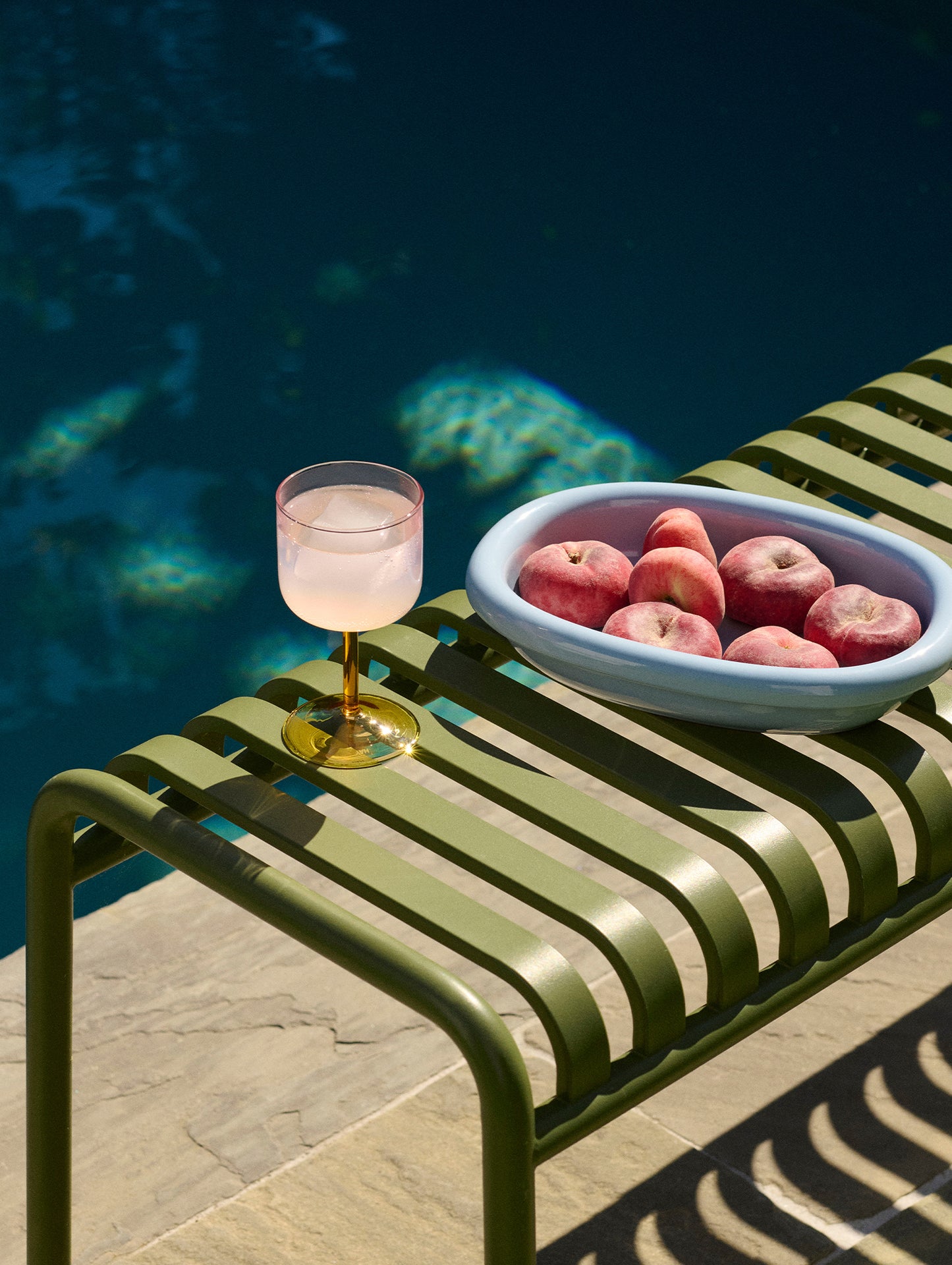 HAY Palissade Bench - Olive