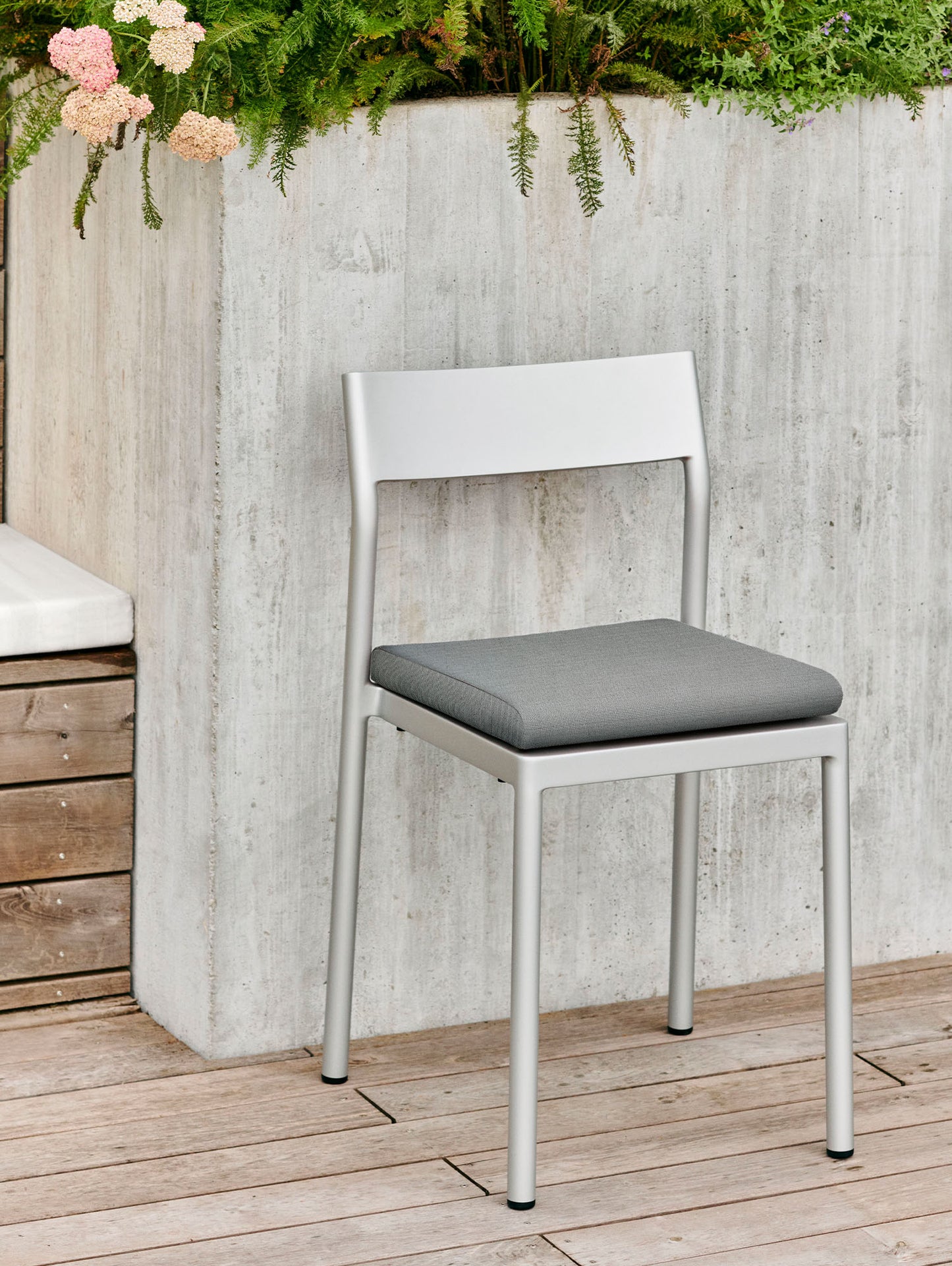 Type Chair Seat Cushion by HAY - Sllver