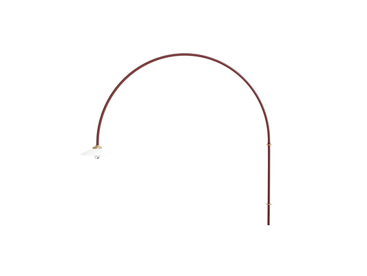 Hanging Lamp No.3 by Valerie Objects - Menie Red Steel