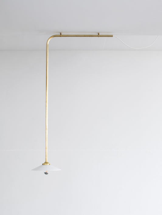 Ceiling Lamp No.2 by Valerie Objects - Unlacquered Brass