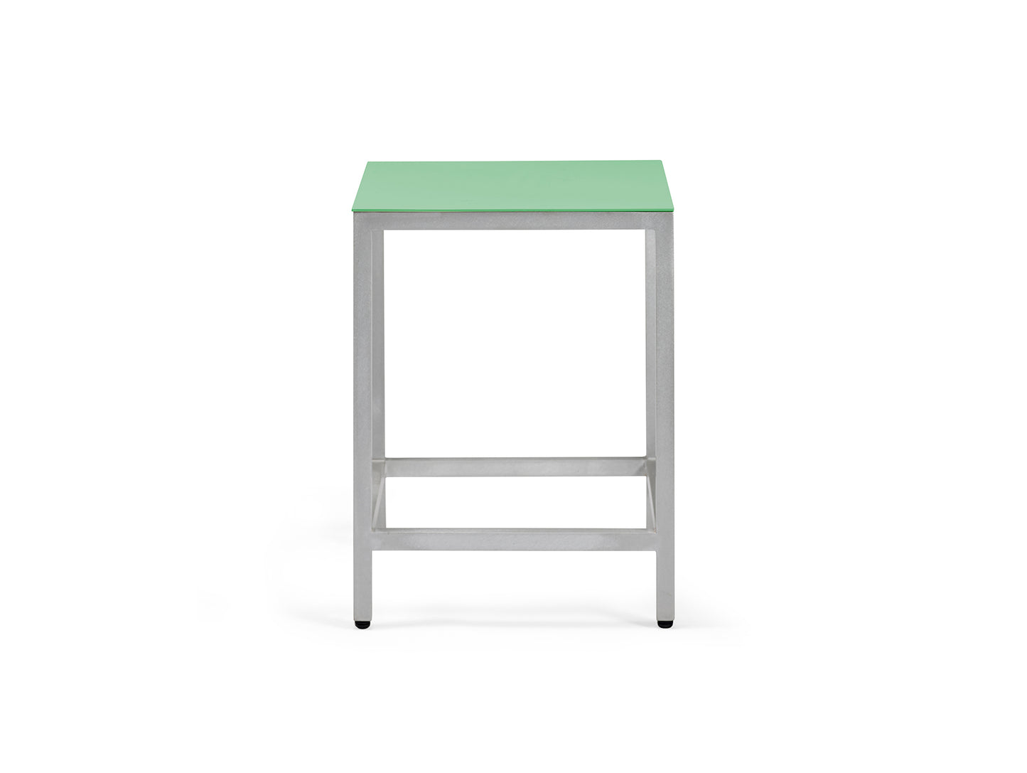 Alu Bar Stool by Valerie Objects - Small (Seat Height: 45 cm) / Green