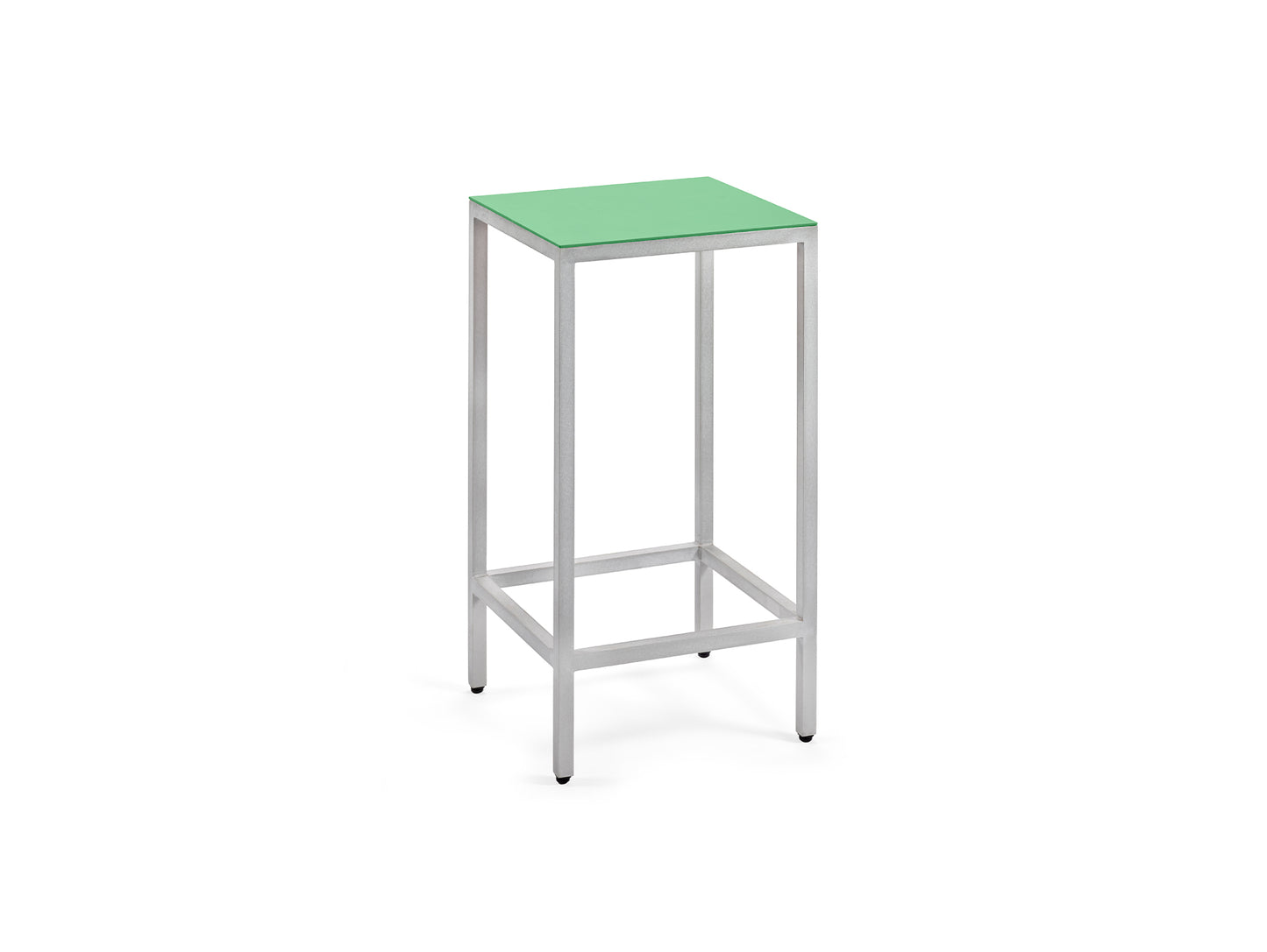 Alu Bar Stool by Valerie Objects - Medium (Seat Height: 65 cm) / Green