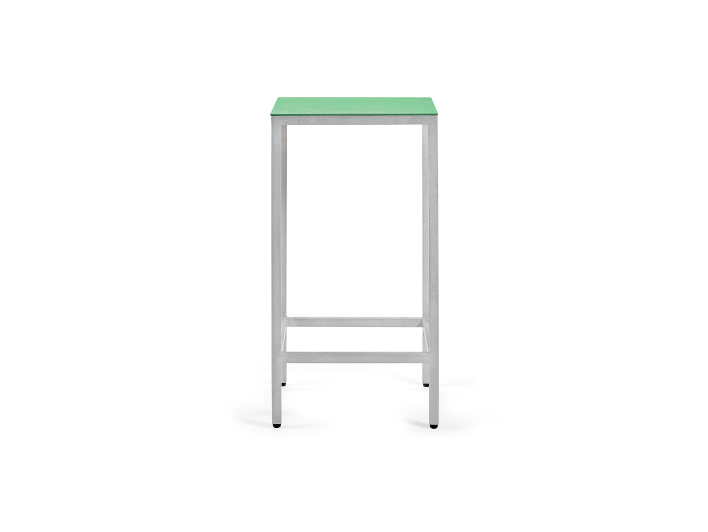 Alu Bar Stool by Valerie Objects - Medium (Seat Height: 65 cm) / Green