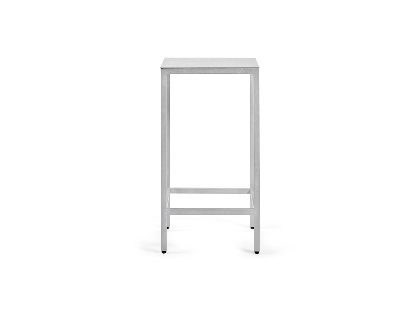 Alu Bar Stool by Valerie Objects - Medium (Seat Height: 65 cm) / Aluminium