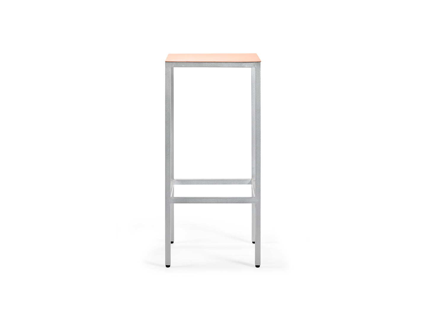 Alu Bar Stool by Valerie Objects - Large (Seat Height: 75 cm) / Pink