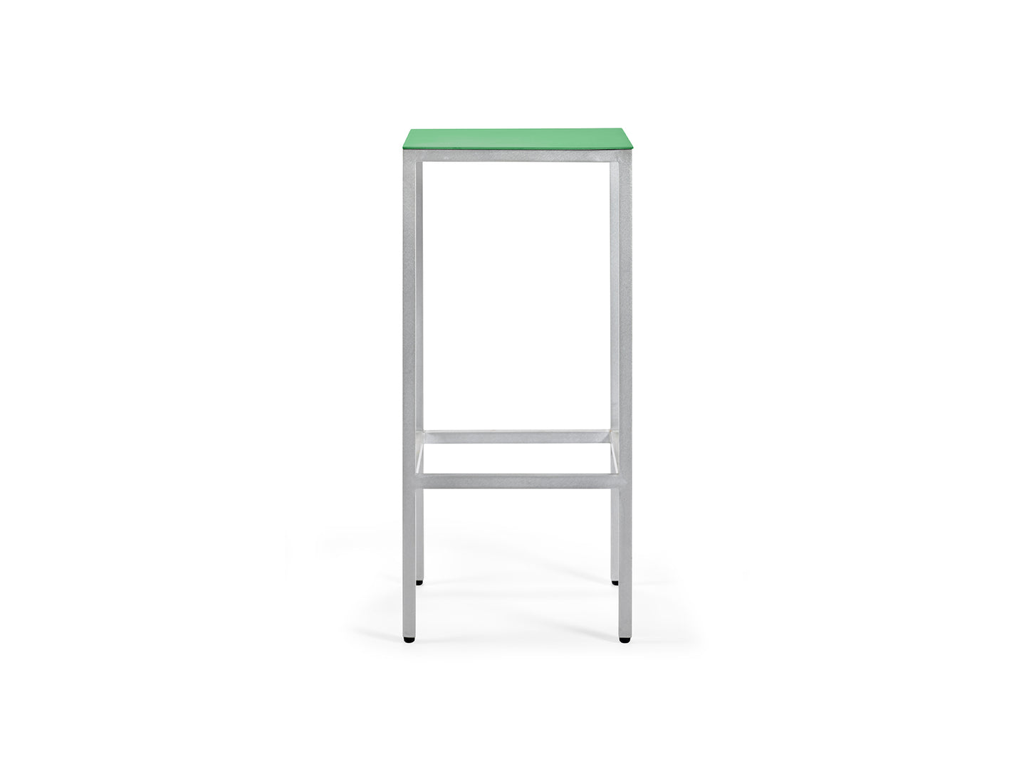 Alu Bar Stool by Valerie Objects - Large (Seat Height: 75 cm) / Green