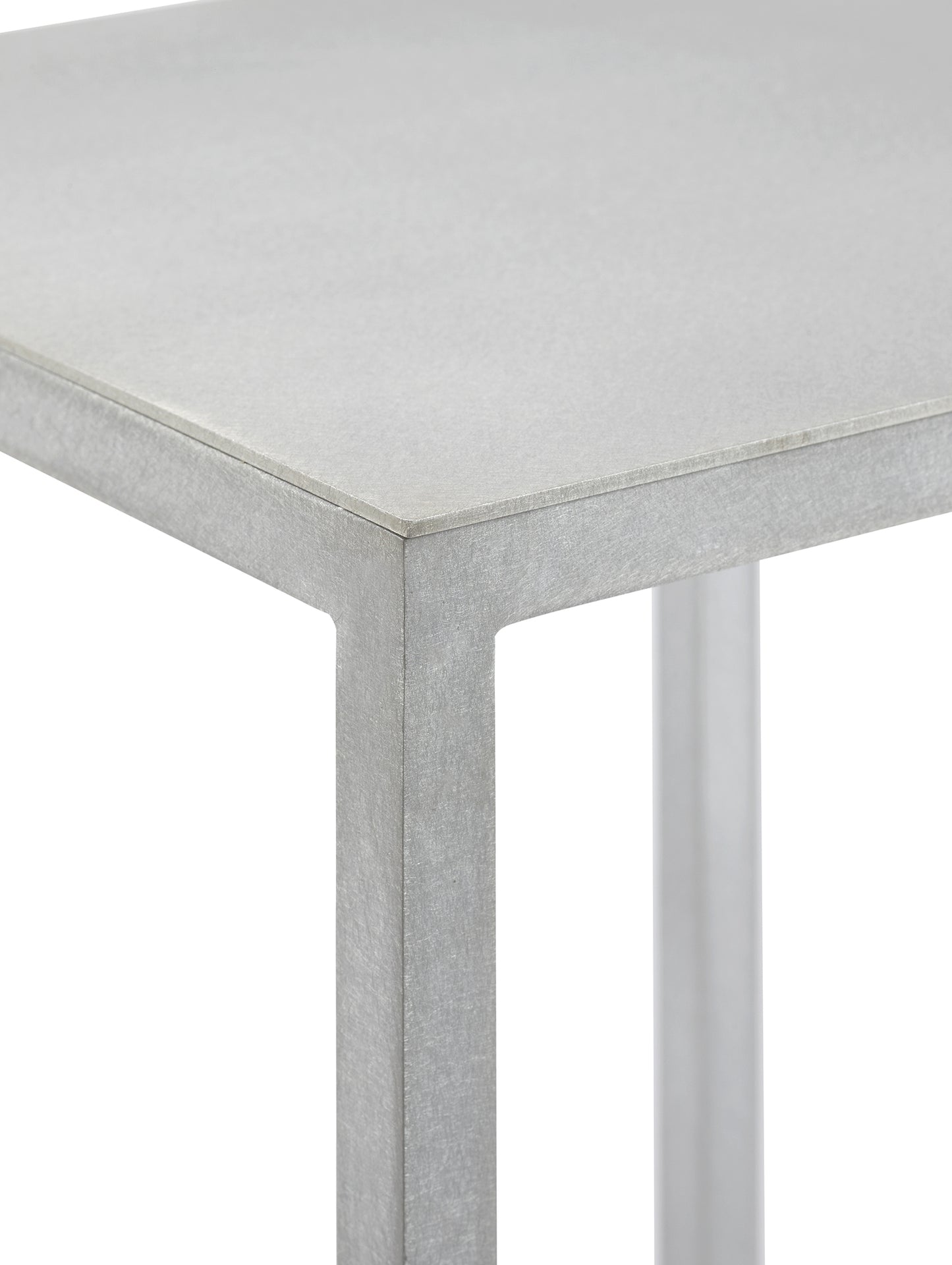 Alu Bar Stool by Valerie Objects - Aluminium Seat