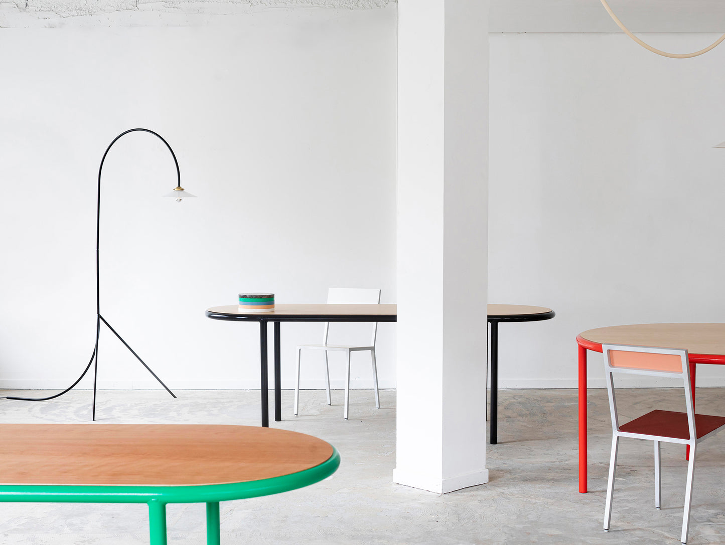 Standing Lamp No.1 by Valerie Objects - Black