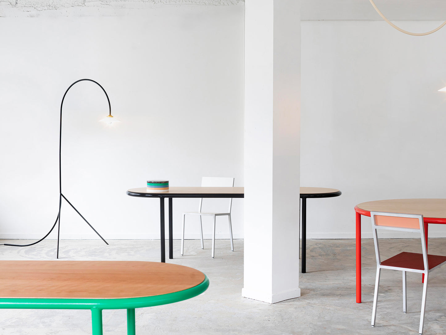 Standing Lamp No.1 by Valerie Objects - Black