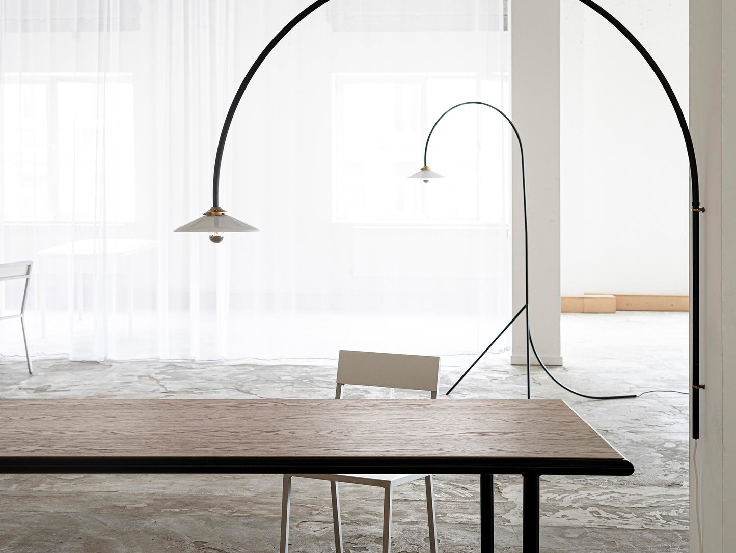Standing Lamp No.1 by Valerie Objects - Black