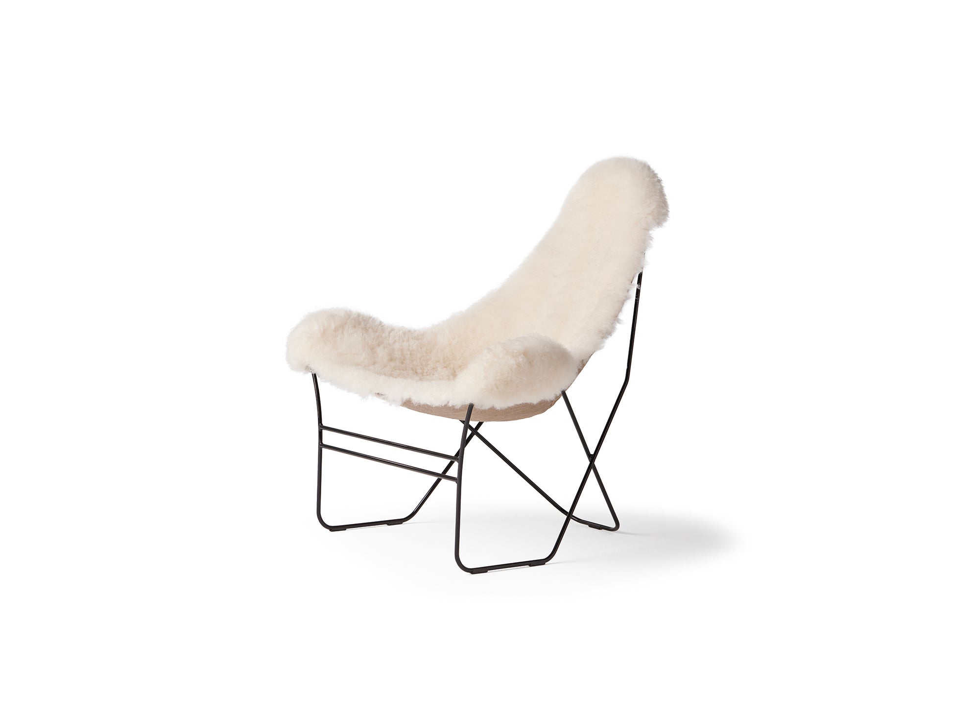 Valhalla Lounge Chair by Cuero - Shorn White