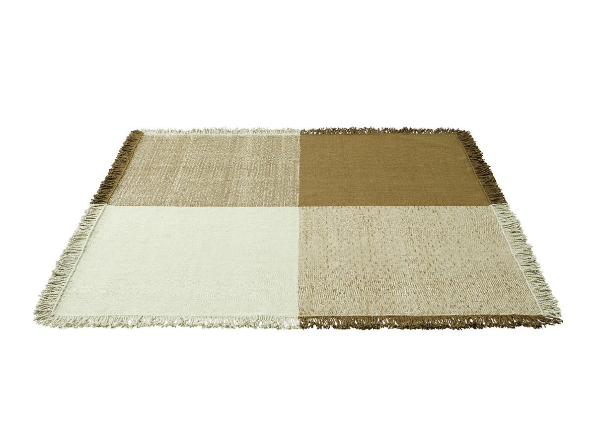 Verso Rug by Muuto - Pale Green / Warm Brown