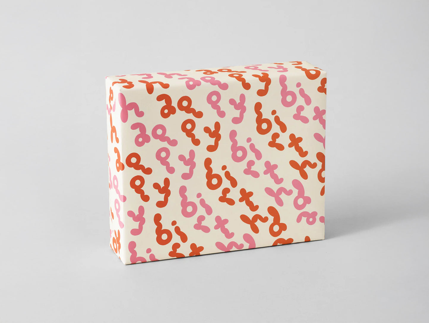 Happy Birthday Bubble Writing Wrapping Paper by Wrap