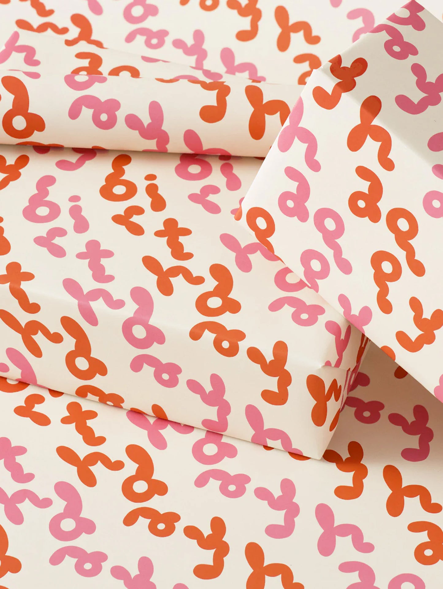 Happy Birthday Bubble Writing Wrapping Paper by Wrap