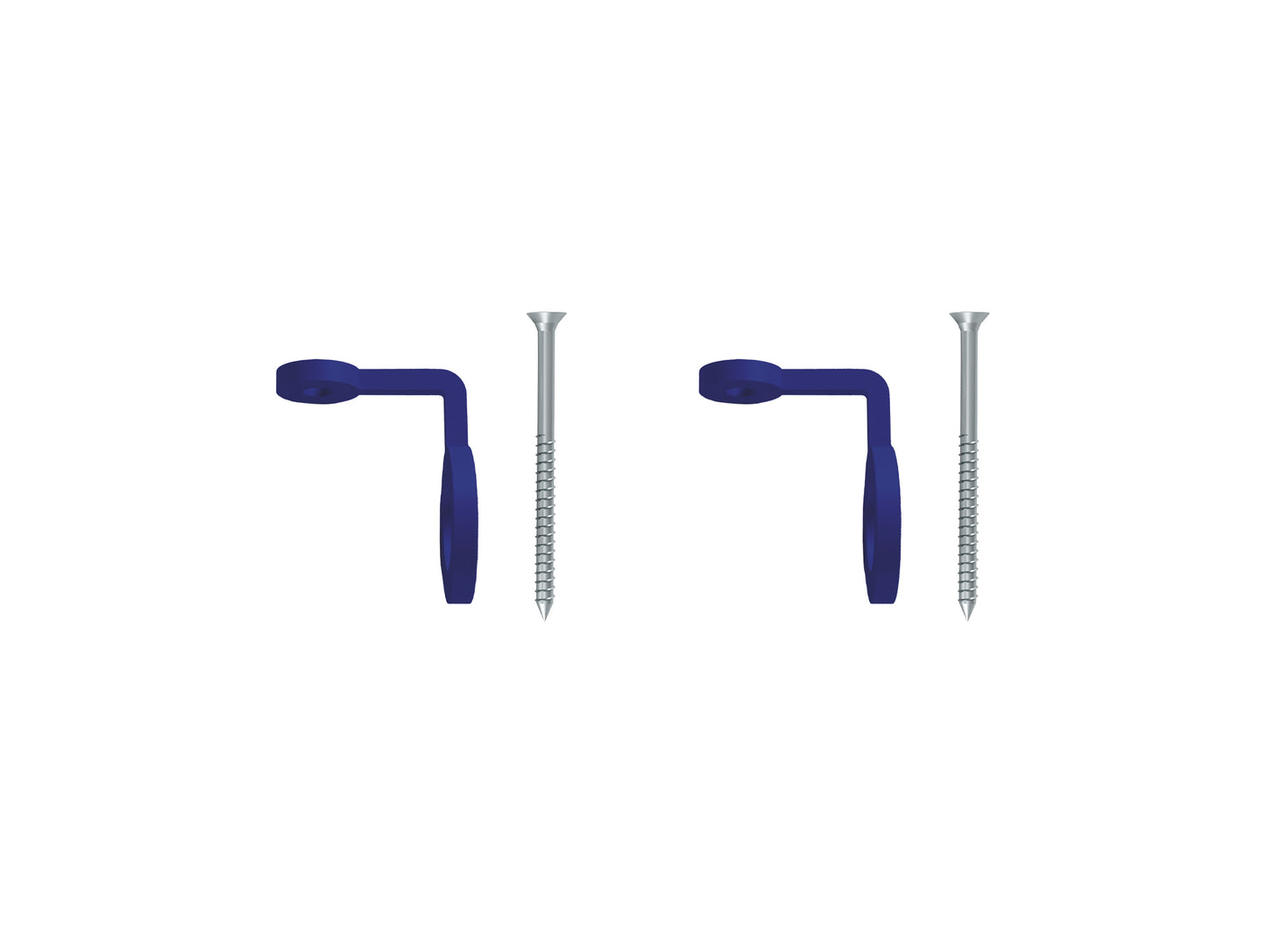 Wall Bracket Set / Deep Blue