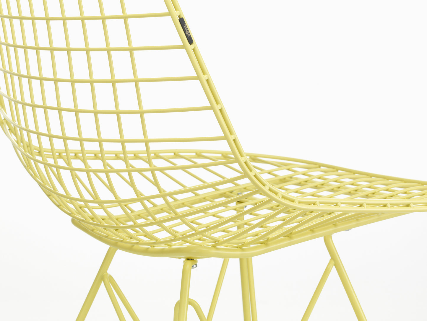 Eames DKR Wire Chair - New Colours by Vitra / Citron Powder-Coated Steel