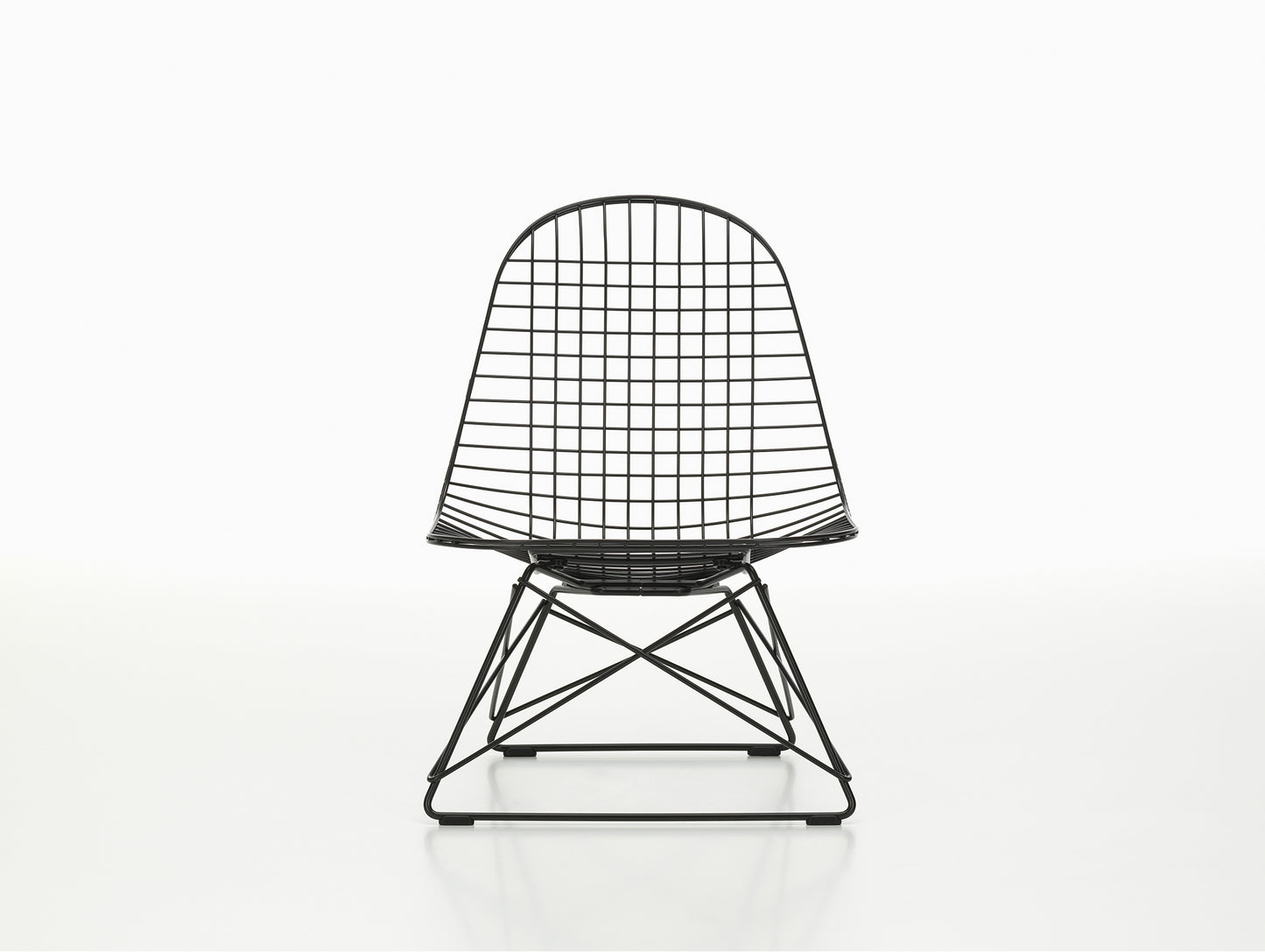 Eames LKR Wire Chair by Vitra - Basic Dark Powder-Coated Steel