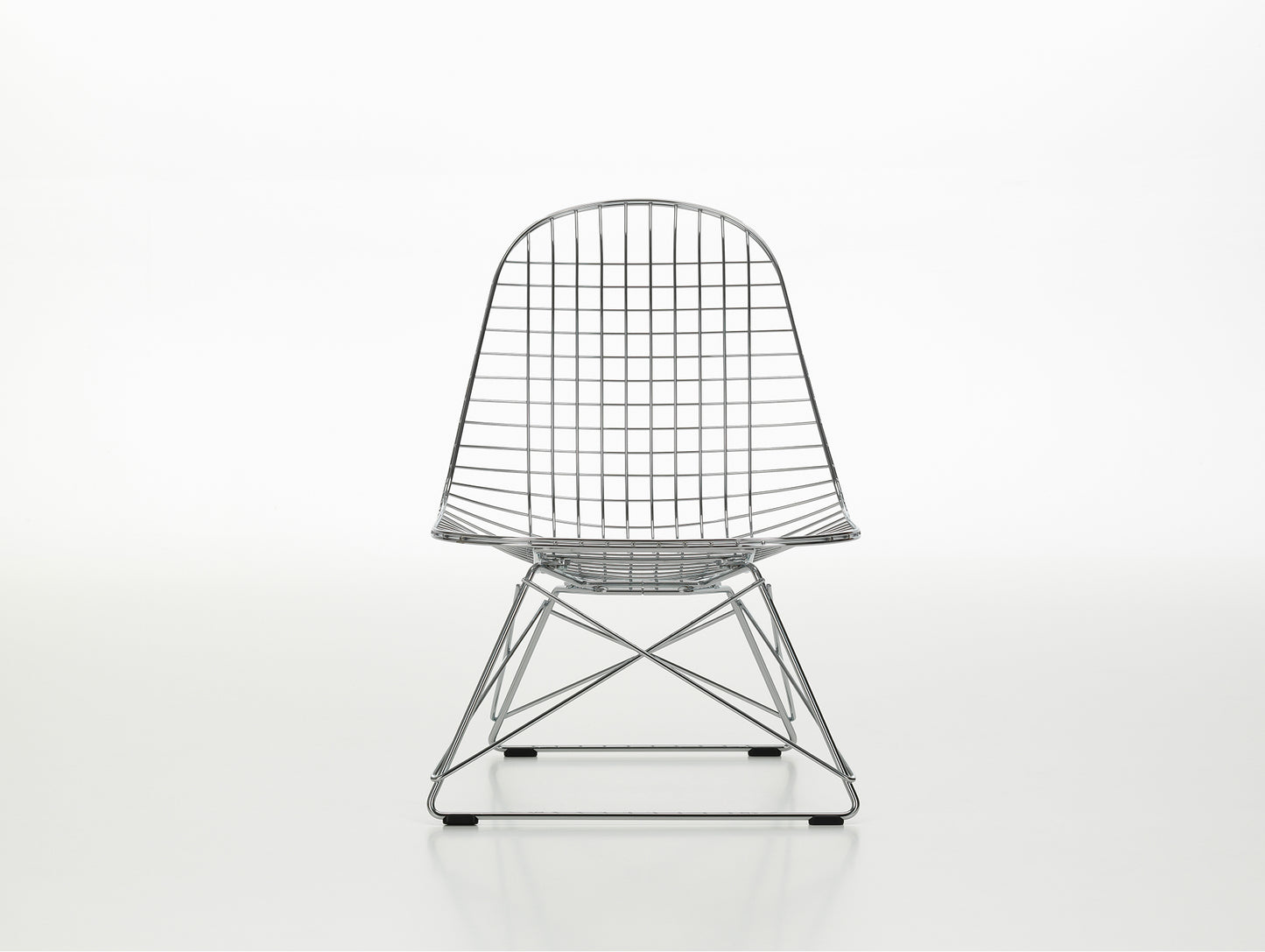 Eames LKR Wire Chair by Vitra - Chromed Powder-Coated Steel