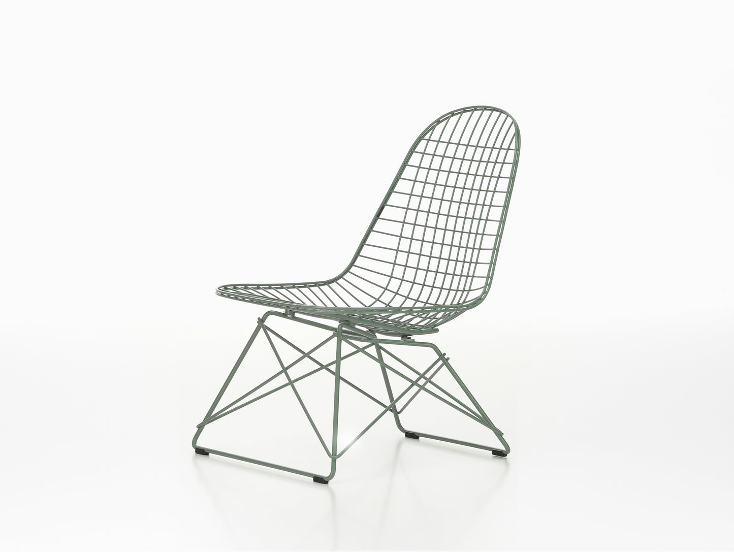 Eames LKR Wire Chair by Vitra - Eames Sea Foam Green Powder-Coated Steel