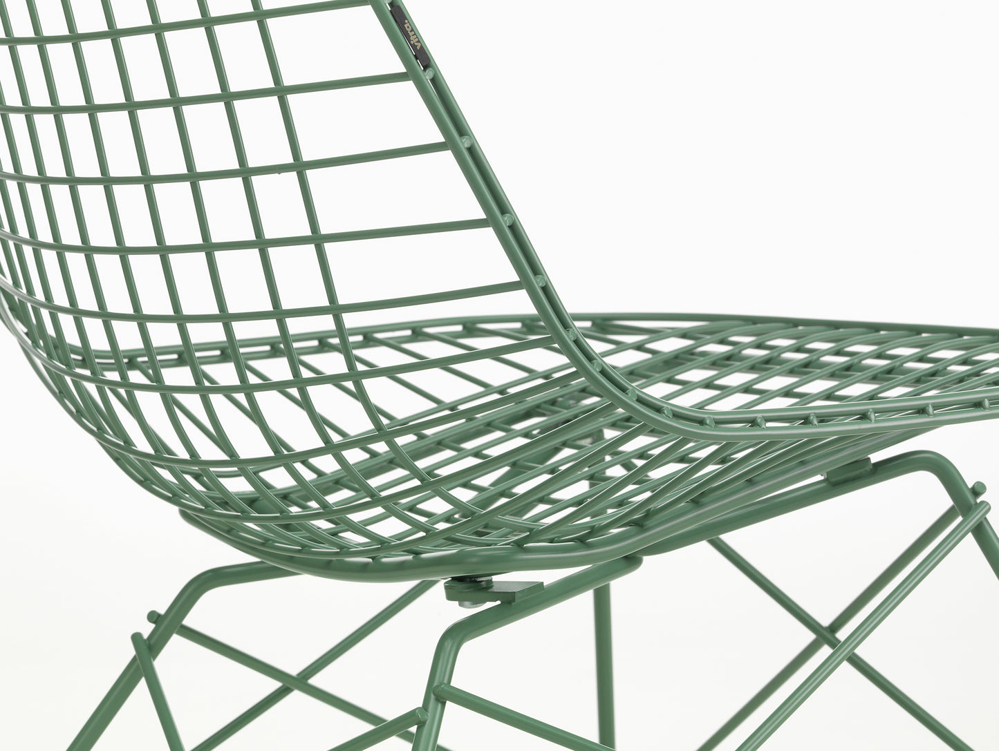 Eames LKR Wire Chair by Vitra - Eames Sea Foam Green Powder-Coated Steel