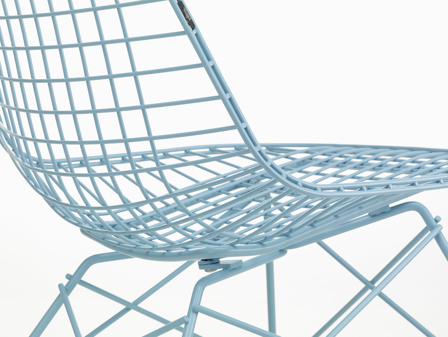 Eames LKR Wire Chair by Vitra - Sky Blue Powder-Coated Steel