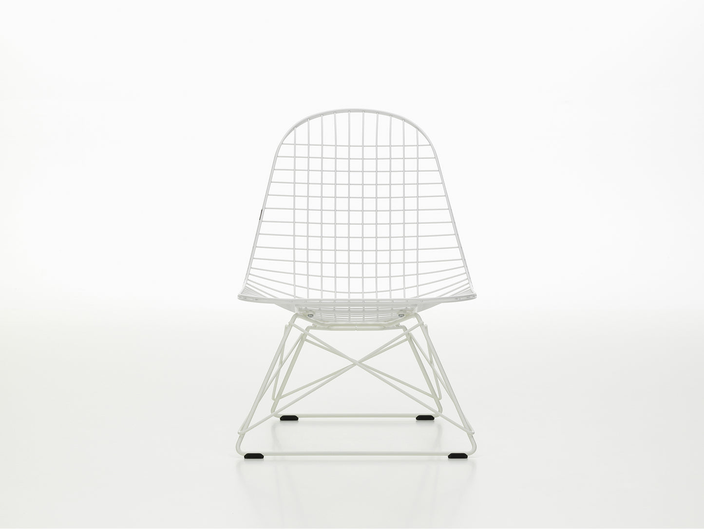 Eames LKR Wire Chair by Vitra - White Powder-Coated Steel