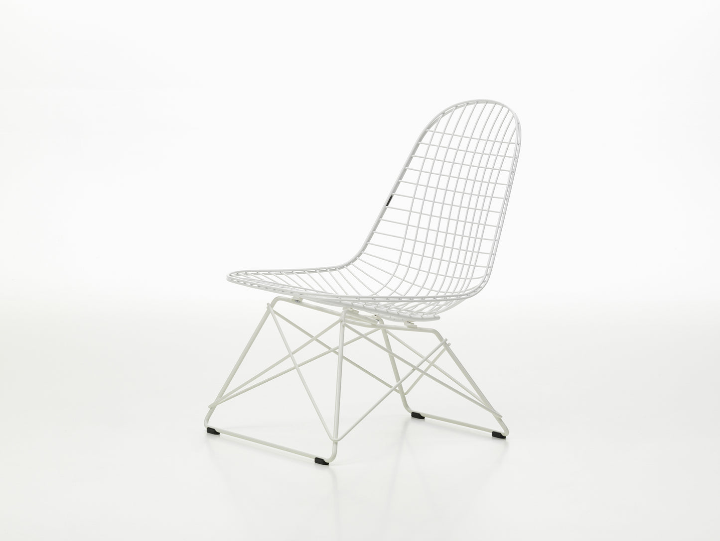 Eames LKR Wire Chair by Vitra - White Powder-Coated Steel