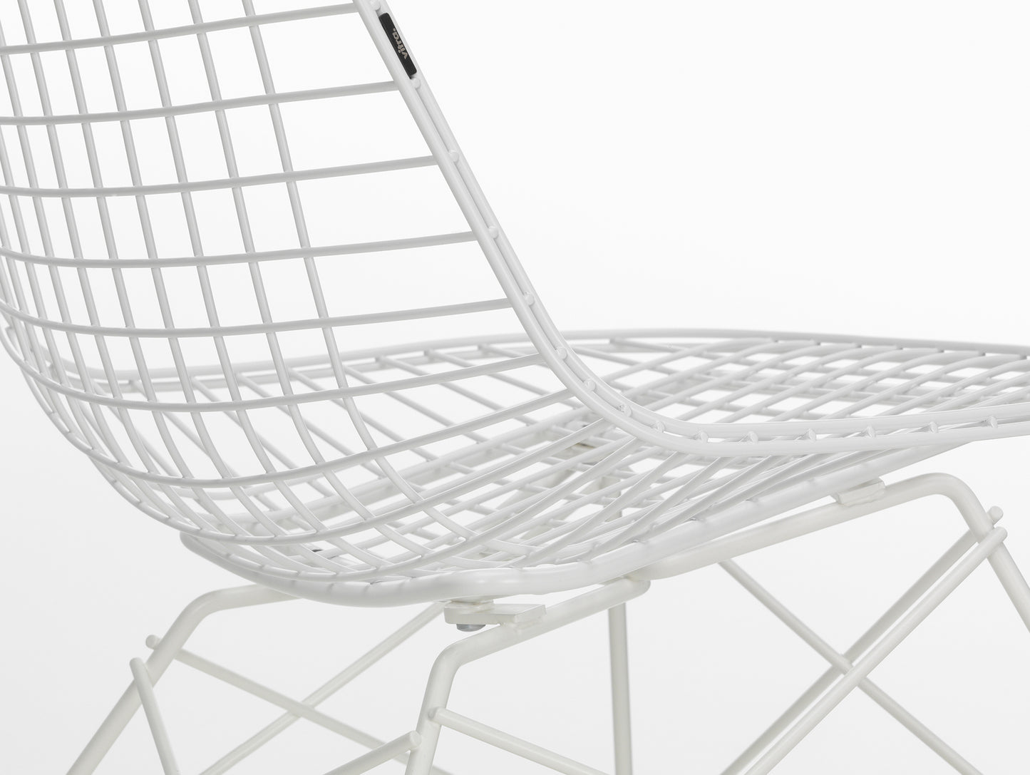 Eames LKR Wire Chair by Vitra - White Powder-Coated Steel