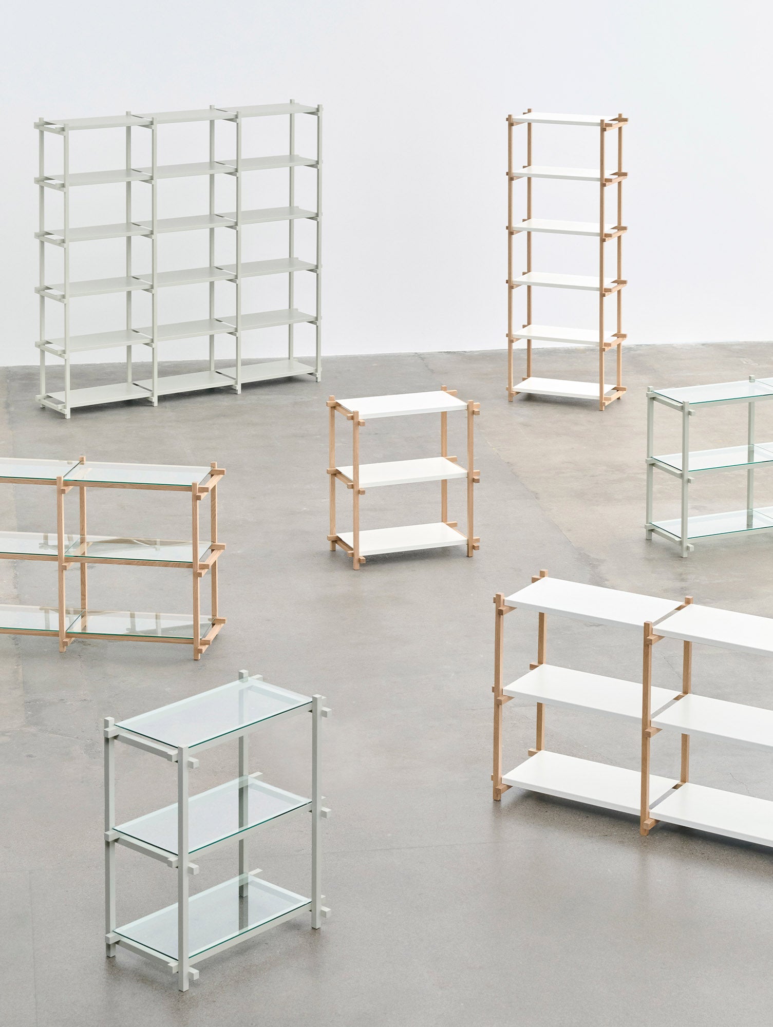 Woody Shelves by HAY